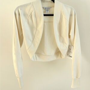 Cream Bolero Cardigan